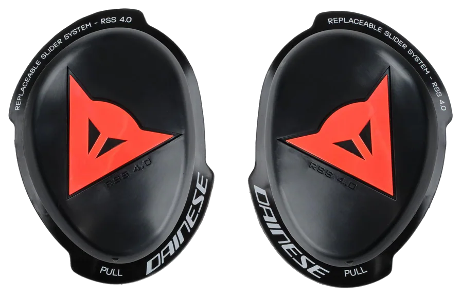 Dainese Knee Rss 4.0 Red Fluo Diz Slider