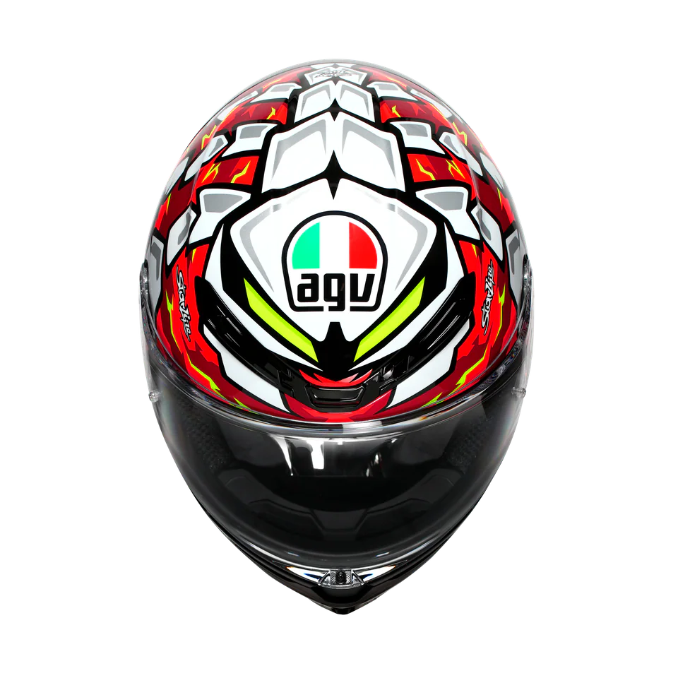 Agv K6 S Mplk Configuration Bezzecchi 2024 Kapalı Kask görsel 4