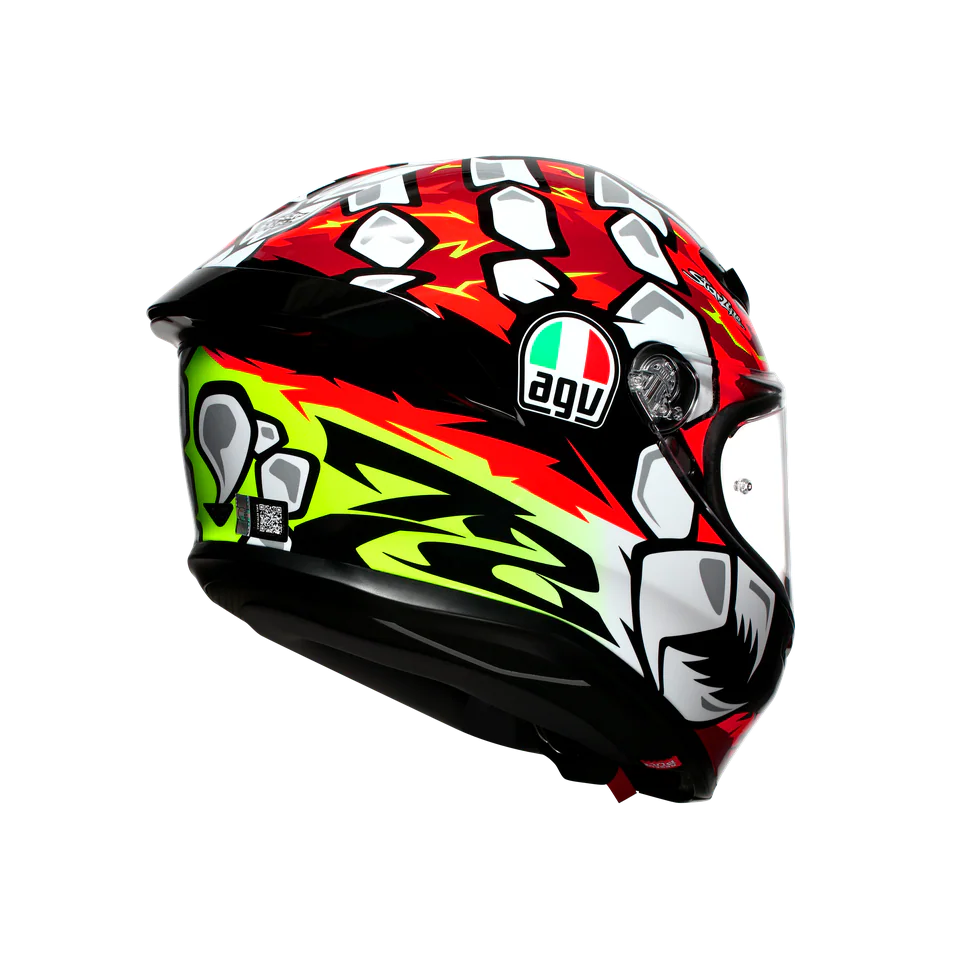 Agv K6 S Mplk Configuration Bezzecchi 2024 Kapalı Kask görsel 6