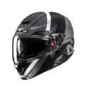 HJC RPHA91 Fensh MC5 Çene Açılır Motosiklet Kaskı Siyah Gri görsel 2