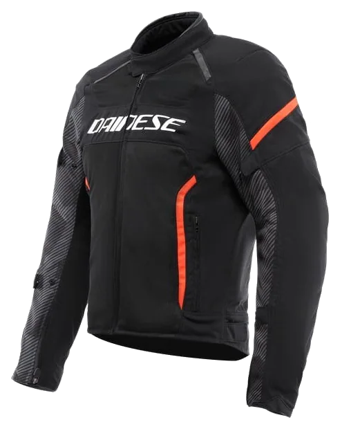 Dainese Air Frame 3 Black Red Fluo Tekstil Mont