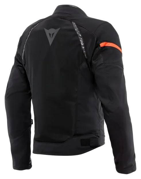 Dainese Air Frame 3 Black Red Fluo Tekstil Mont görsel 2