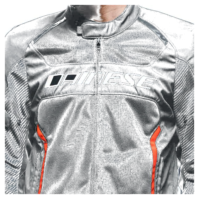 Dainese Air Frame 3 Black Red Fluo Tekstil Mont görsel 4